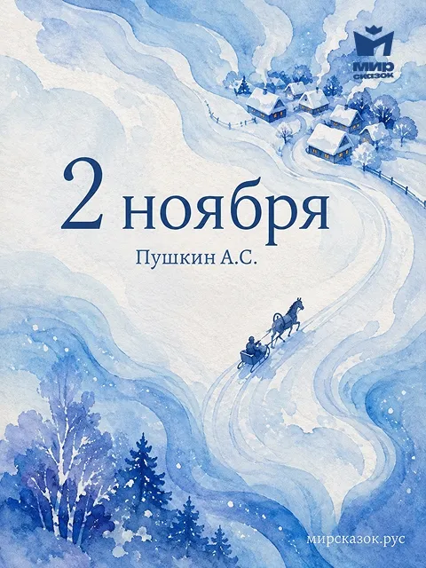 2 ноября - стихи Пушкина А.С. 2 ноября - стихи Пушкина А.С.