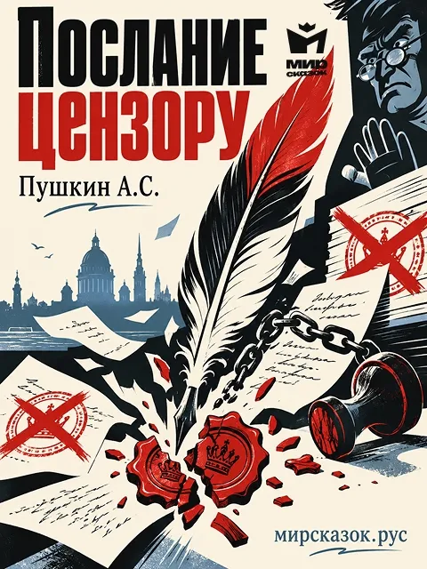 Послание цензору - стихи Пушкина А.С.