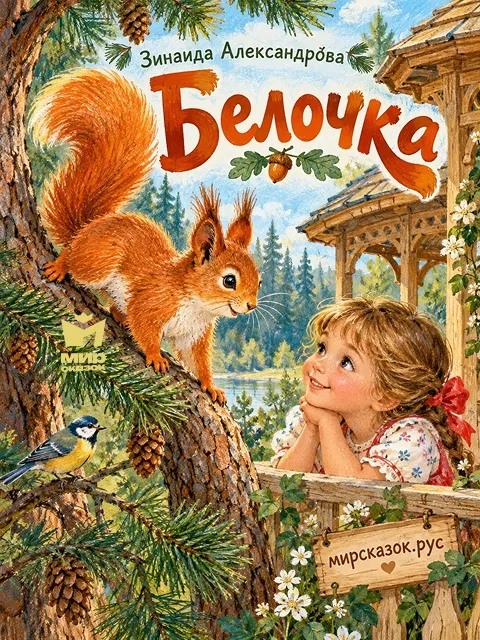 Белочка - стихи Зинаиды Александровой