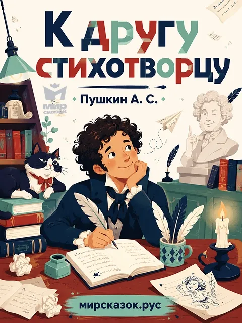 К другу стихотворцу - стихи Пушкина А.С.