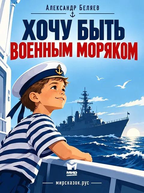 Хочу быть военным моряком - рассказ Александра Беляева