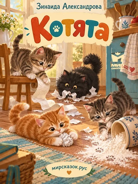 Котята - стихи Зинаиды Александровой