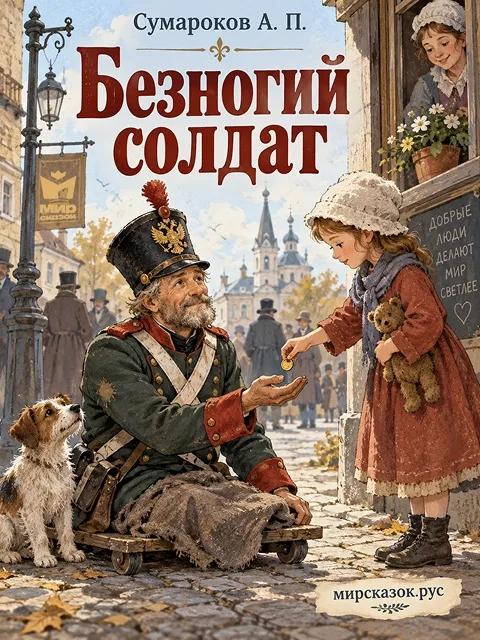 Безногий солдат - басня Сумарокова А.П.