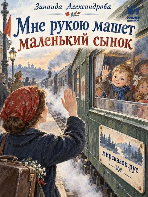 Мне рукою машет маленький сынок - стихи Зинаиды Александровой