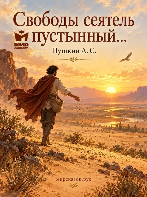 Свободы сеятель пустынный… - стихи Пушкина А.С. Свободы сеятель пустынный… - стихи Пушкина А.С.