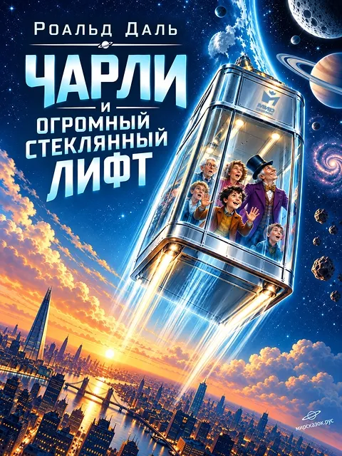 Чарли и большой стеклянный лифт - фантастический роман Роальда Даля