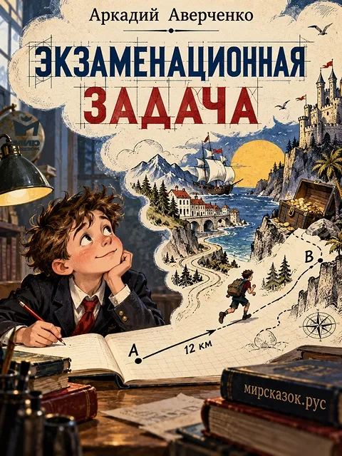 Экзаменационная задача - рассказ Аверченко А.