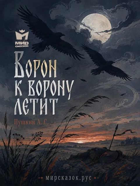 Ворон к ворону летит… - стихи Пушкина А.С.