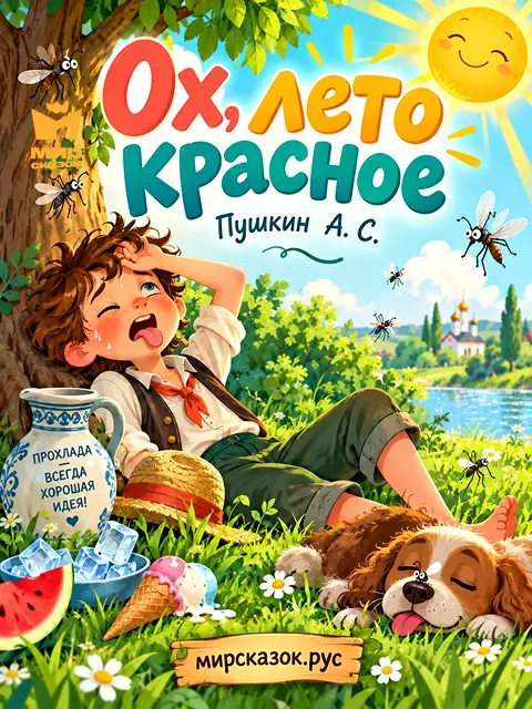 Ох, лето красное - стихи Пушкина А.С.