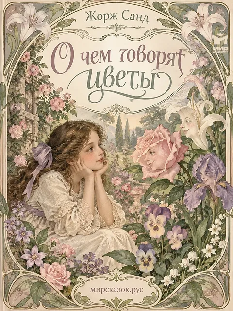 О чем говорят цветы – сказка Жорж Санд