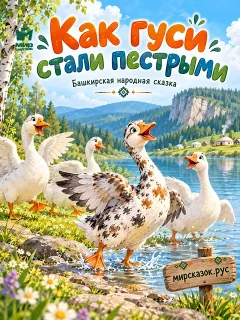 Как гуси стали пестрыми - Башкирская народная сказка