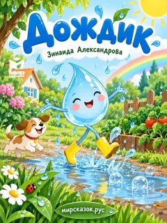 Дождик - стихи Зинаиды Александровой