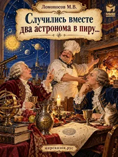 Случились вместе два астронома в пиру… – стихи Ломоносова М.В.