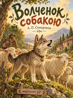 Волченок собакою - басня Сумарокова А.П.