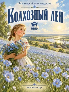 Колхозный лен - стихи Зинаиды Александровой