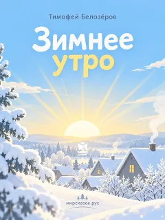 Зимнее утро - стих Тимофея Белозёрова