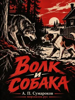 Волк и собака - басня Сумарокова А.П.