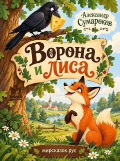 Ворона и лиса - басня Сумарокова А.П.