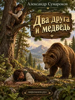 Два друга и медведь
