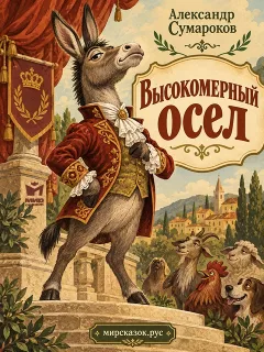 Высокомерный осел - басня Сумарокова А.П.