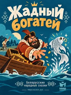 Жадный богатей, белорусская сказка