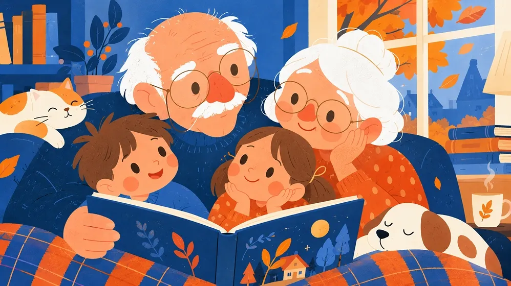 Книжная осень: День бабушек и дедушек