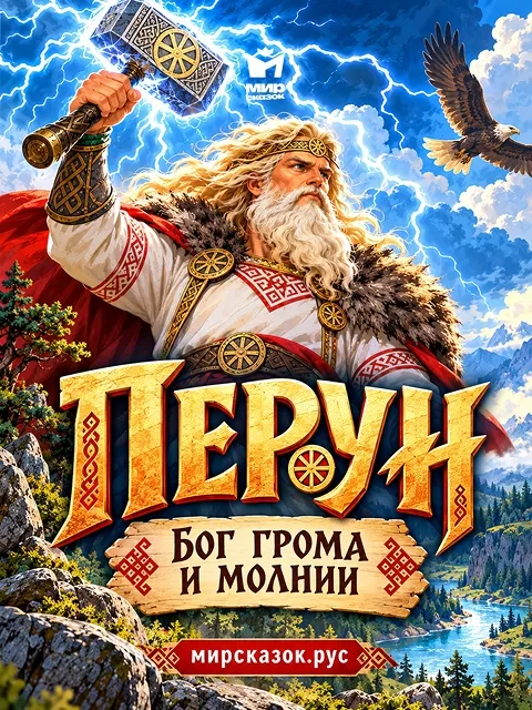Перун — бог грома и молнии - Славянский миф