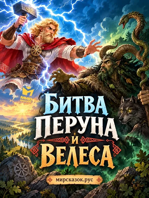 Битва Перуна и Велеса - Славянский миф