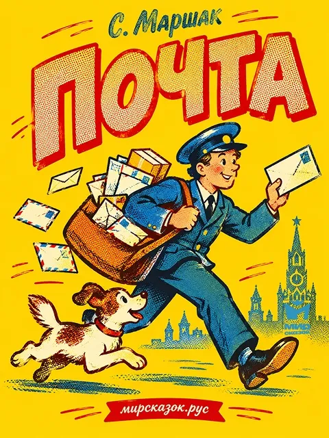 Почта - стихи Самиула Маршака