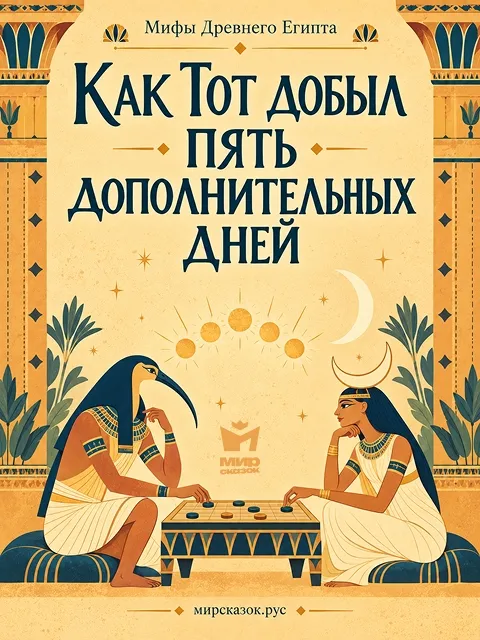 Как Тот добыл пять дополнительных дней — миф Древнего Египта