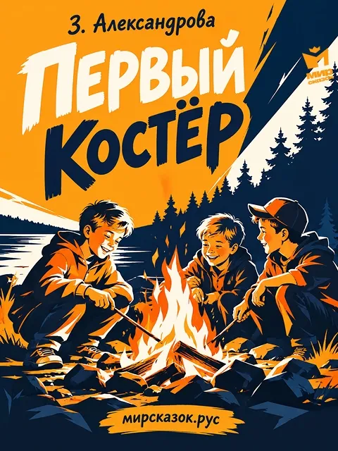 Первый костёр - стихи Зинаиды Александровой