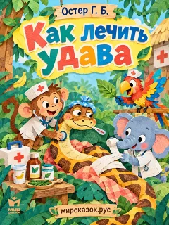 Как лечить удава - сказка Григория Остера