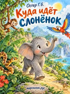 Куда идёт слонёнок - сказка Григория Остера
